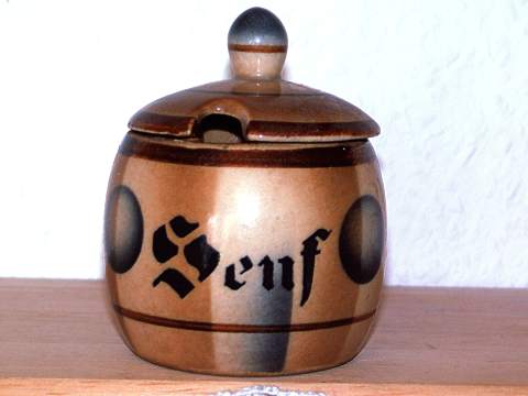 Karl Werner & Co Mostrichdose